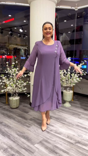 💟【Kup 1, a 1 dostaniesz gratis】👗【S-5XL】2025 Nowe sukienki z szyfonu wysokiej jakości