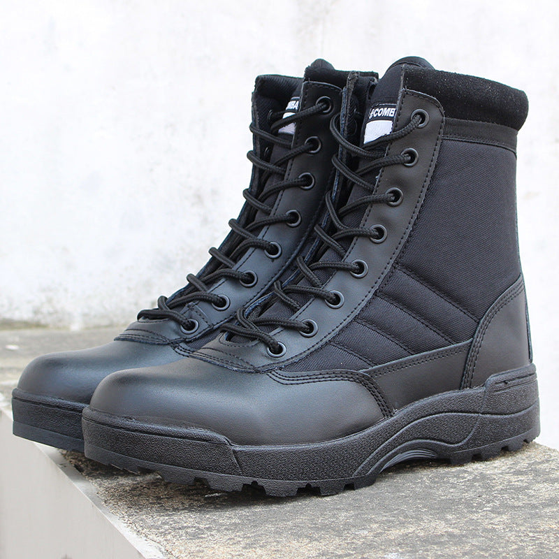 💦🥾【39-45】Botas militares de hombre para senderismo y montañismo al aire libre.