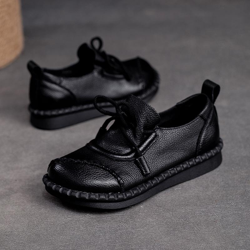 👟【35-40】Wysokiej jakości ręcznie robione buty wykonane z miękkiej skóry, które można nosić przez cały rok.