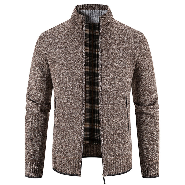 ❄️⛄️【M-3XL】Męski, swobodny, polarowy sweter rozpinany