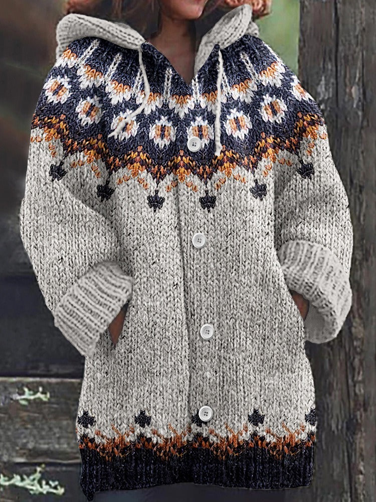 🥰Nowa, komfortowa, retro sweter rozpinany