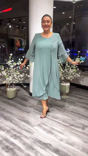 💟【Kup 1, a 1 dostaniesz gratis】👗【S-5XL】2025 Nowe sukienki z szyfonu wysokiej jakości