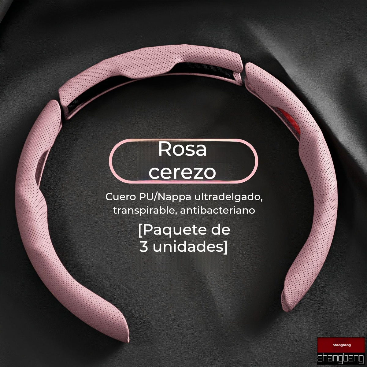 đăCompra 1 y llĂ©vate 1 gratisăVolante de cuero para coche, adecuado para todas las estaciones, antideslizante, absorbe el sudor y resistente al desgaste.