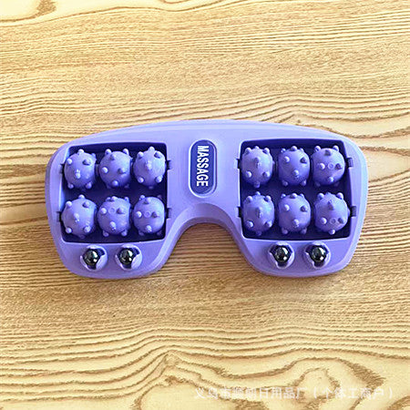 【Kúpte 1 a dostanete 1 zadarmo】🔥Nový produkt💜Prenosný masážny prístroj na nohy s dvoma valčekmi💜