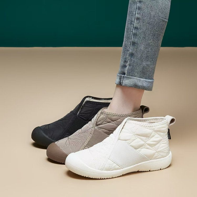 👢【35-42】2025 nowe wodoodporne bawełniane buty damskie na jesień i zimę