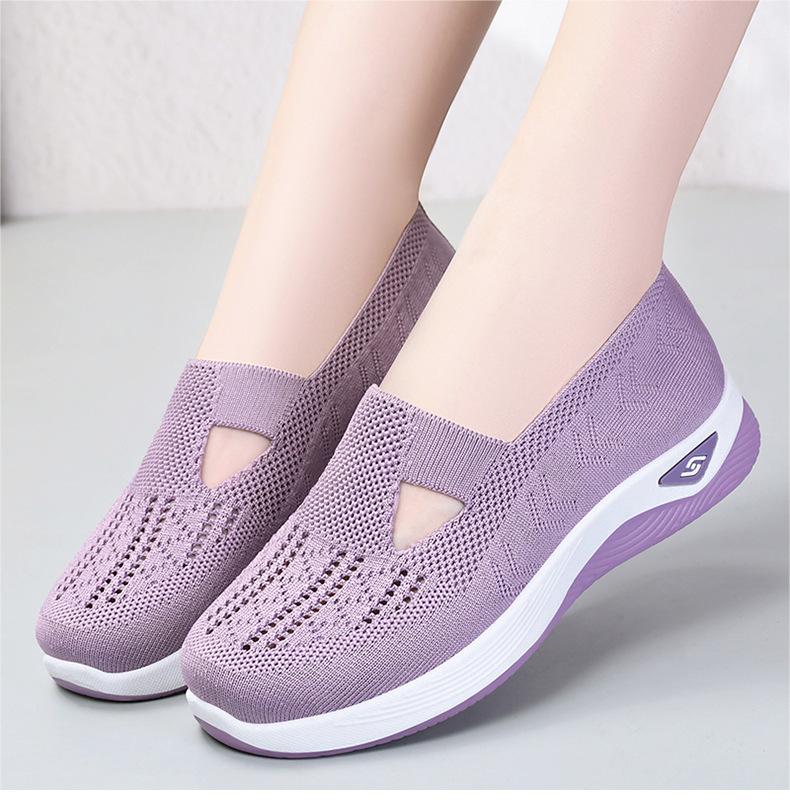 👟【36-41】 Obuwie damskie na co dzień, wygodne, oddychające, antypoślizgowe