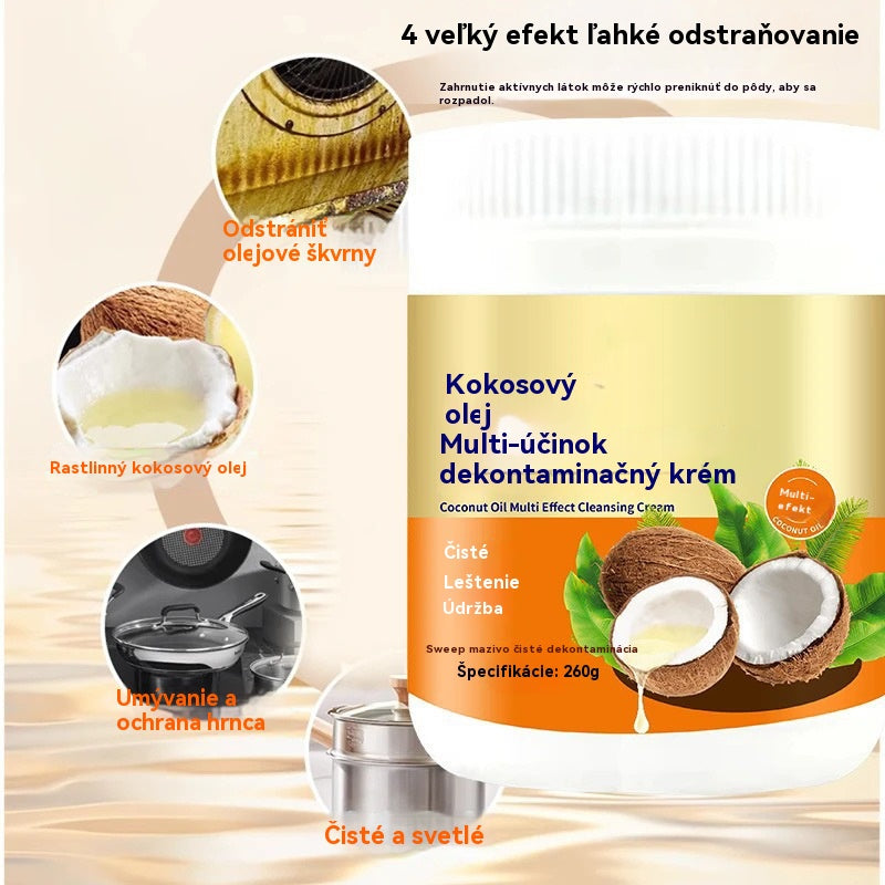 【Kúpte 2, dostanete 2 zadarmo】Multifunkčný čistiaci krém do domácnosti na odstraňovanie oleja, hrdze a vodného kameňa.