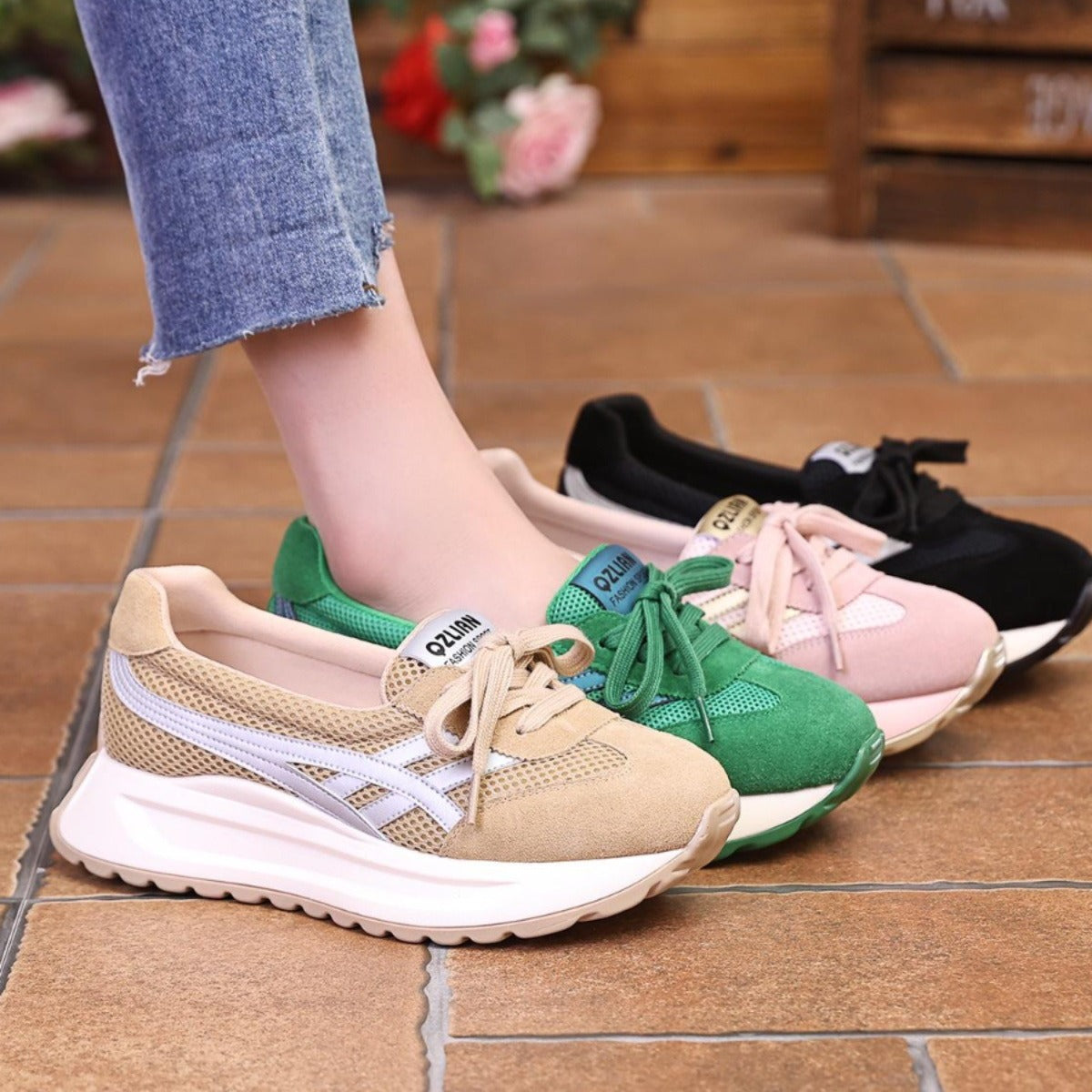 👟🍂 【Wszechstronne jesienne buty damskie】 Nowe, modne buty na co dzień, które zwiększają wysokość