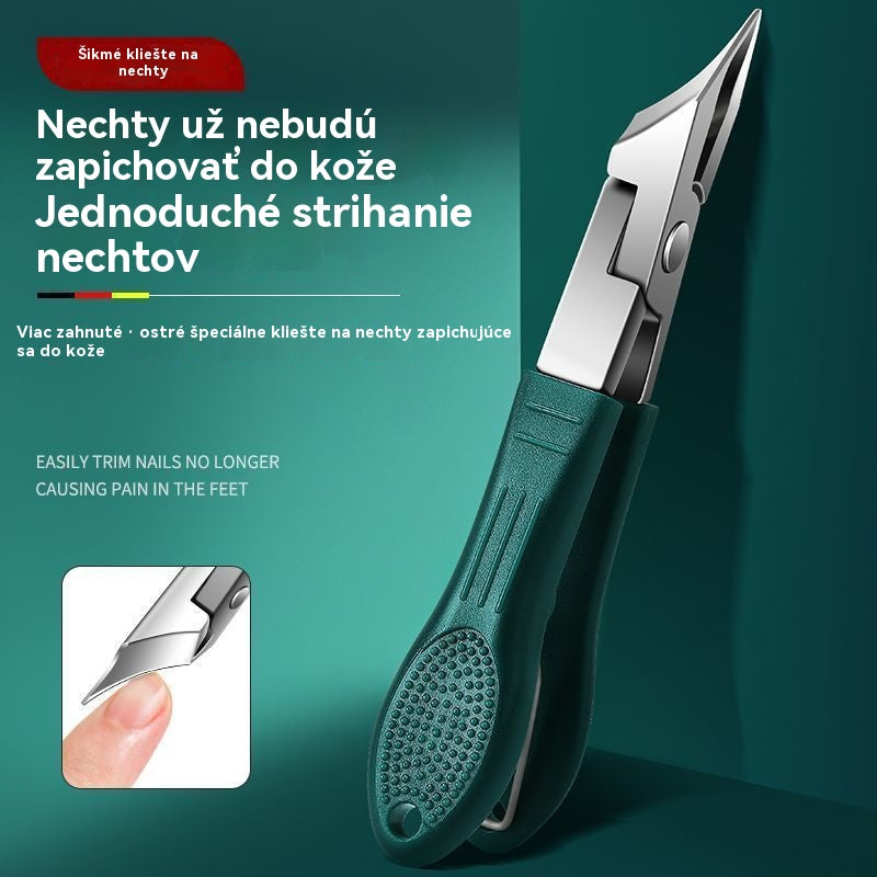 🔥Kúpte 1 a získajte 1 zadarmo🔥【Sada 6 kusov】✂️💅Nové ultratenké šikmé klieštiky na nechty, domáce nástroje na nechty