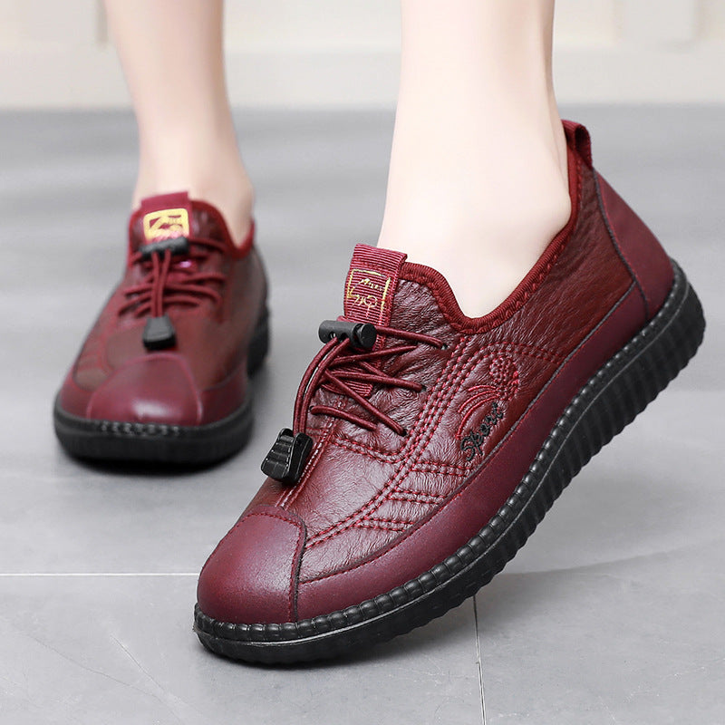 ✨Limitowana oferta 43% 【35-41】🔥zniżki na damskie skórzane buty z miękką, antypoślizgową podeszwą w rozmiarach