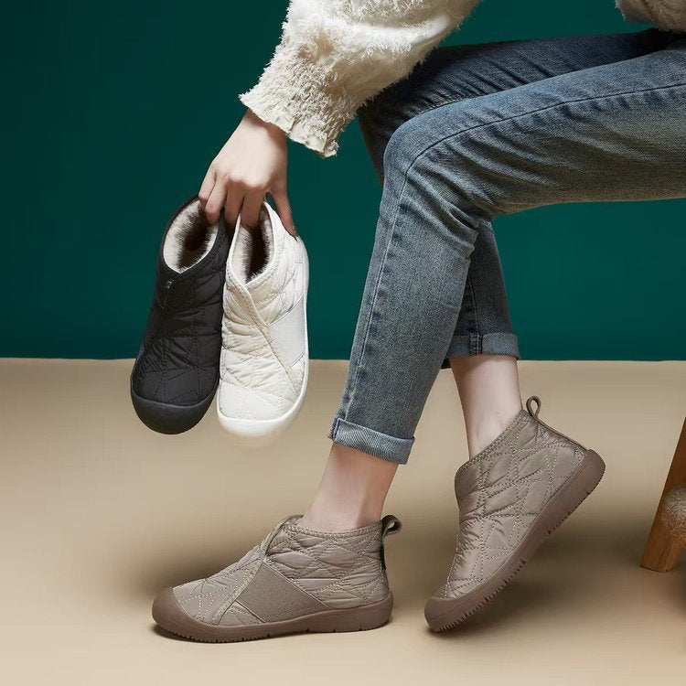 👢【35-42】2025 nowe wodoodporne bawełniane buty damskie na jesień i zimę