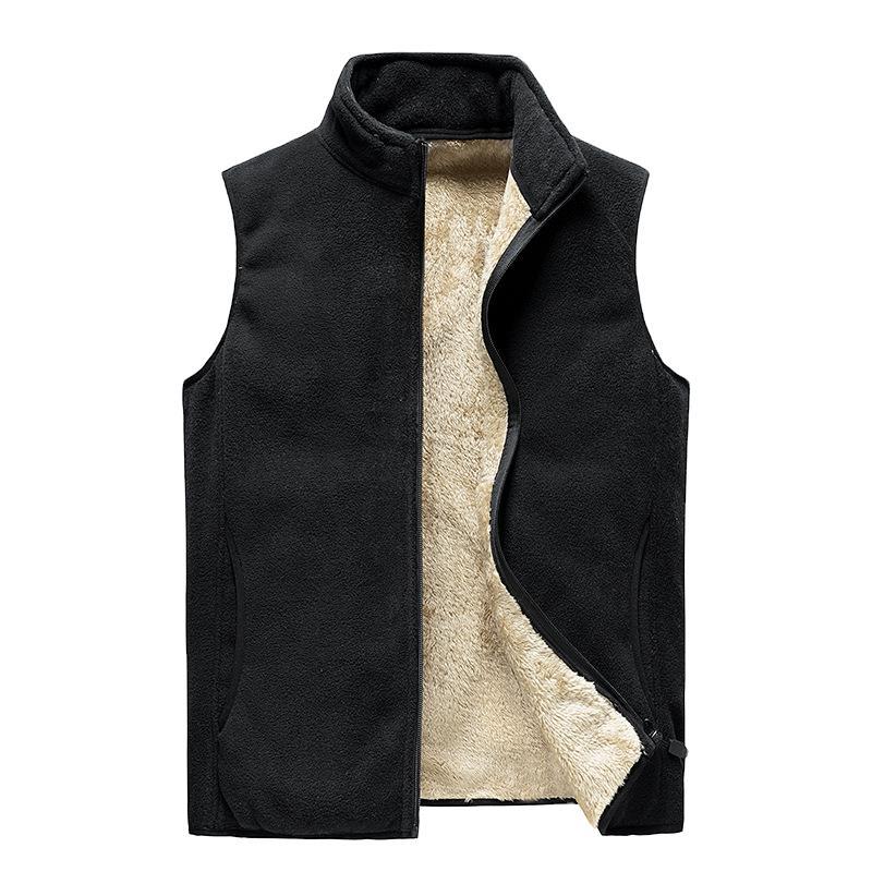 🔥【45% OFF】【M-8XL】Nová pánska jesenná a zimná vesta, veľká veľkosť kašmírového svetra, teplá vesta, veľká veľkosť