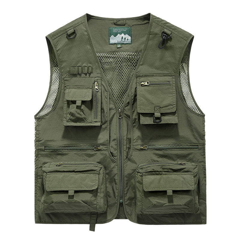 🔥🔥【L-5XL】Kamizelka funkcjonalna z wieloma kieszeniami na co dzień