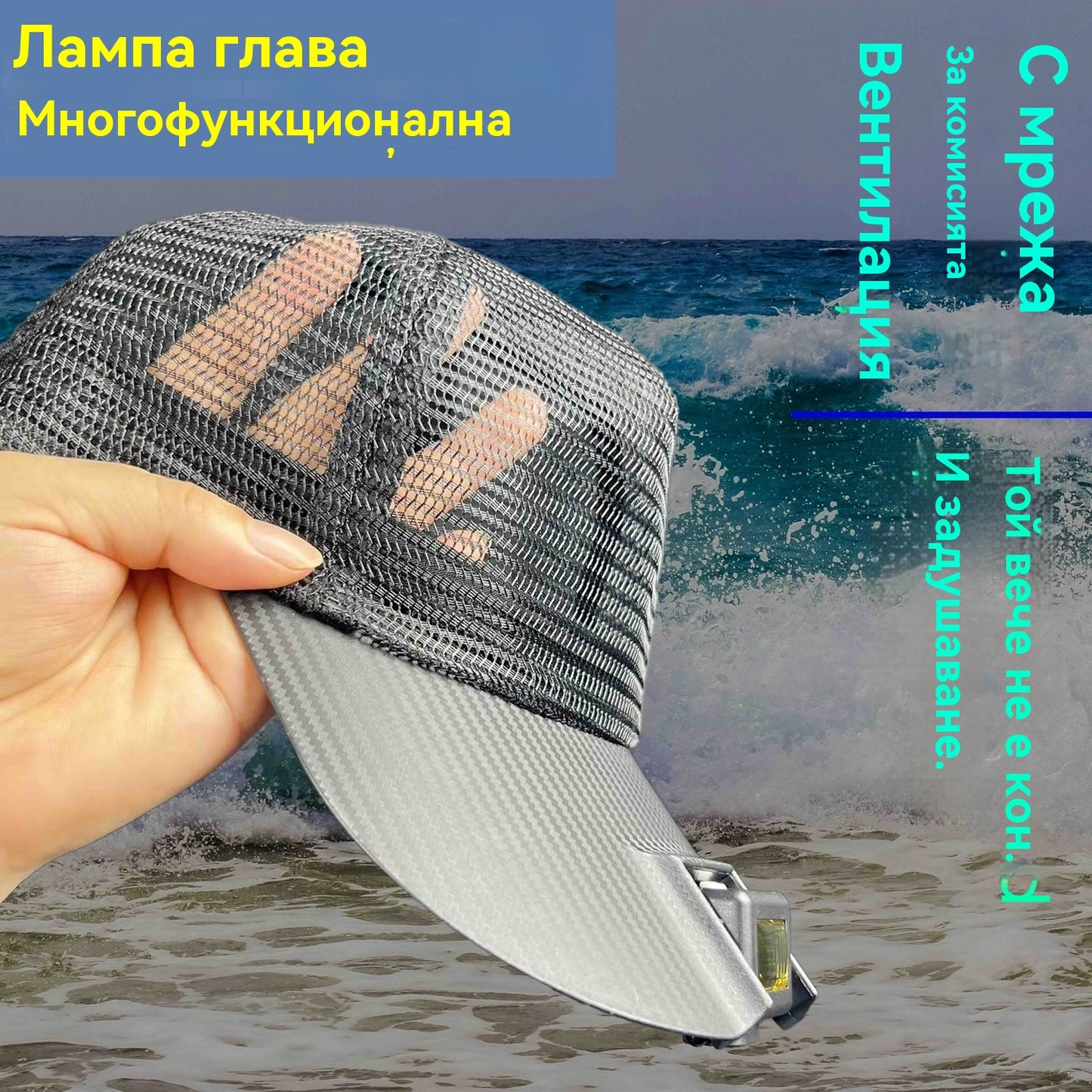 🔥Купете 1, вземете 1 безплатно🧢🌙🔦Вграден интелигентен LED капак за лампа, външна нощна светлина за риболов, лесна за зареждане и дълъг живот на батерията