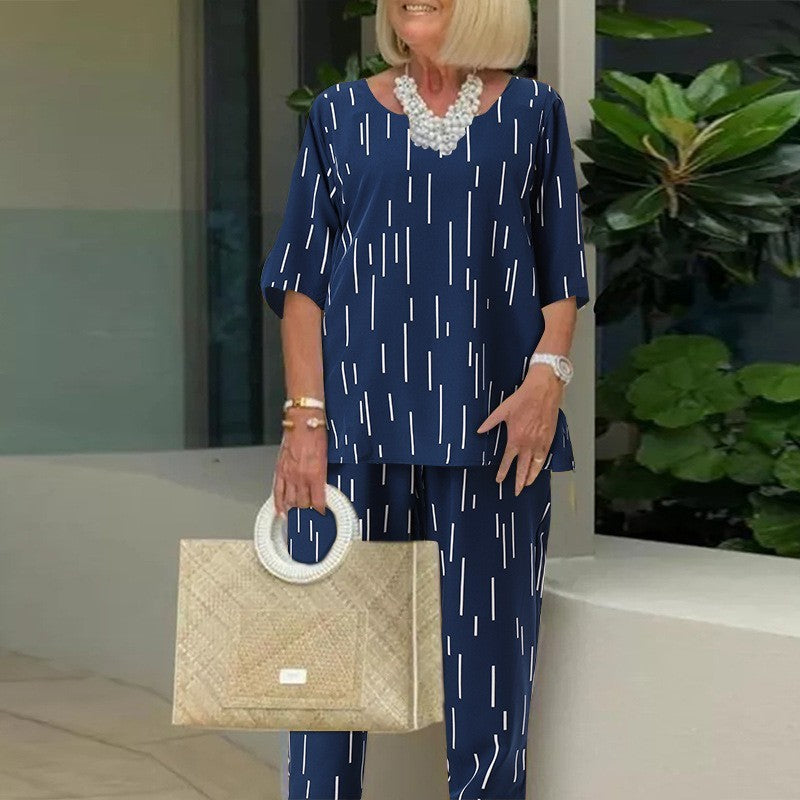 🔥✨【Krótki rękaw + spodnie】👚👖2026 lato nowy wysokiej jakości modny wygodny swobodny damski garnitur(S-5XL)