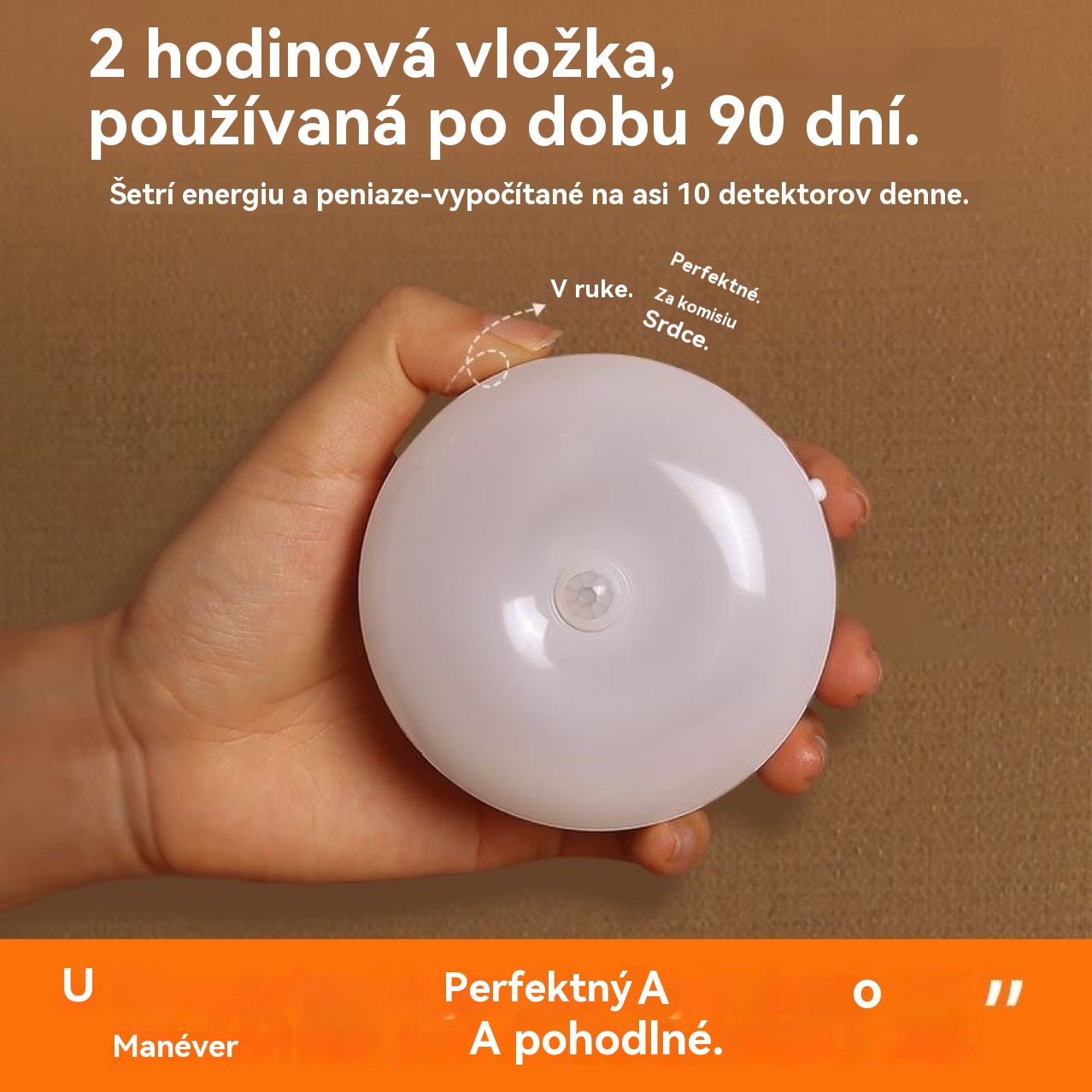 【Kúpte 3, dostanete 3 zadarmo - 1 sada 6 kusov】🏡💡Inteligentné LED svetlo so snímaním ľudského tela, ľahko sa nabíja a je praktické