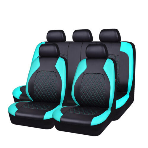 šćJuego de 4 piezas - funda de asiento*2+asiento delantero*2ćšUniverzalni set mekanih kožnih presvlaka za autosjedalice