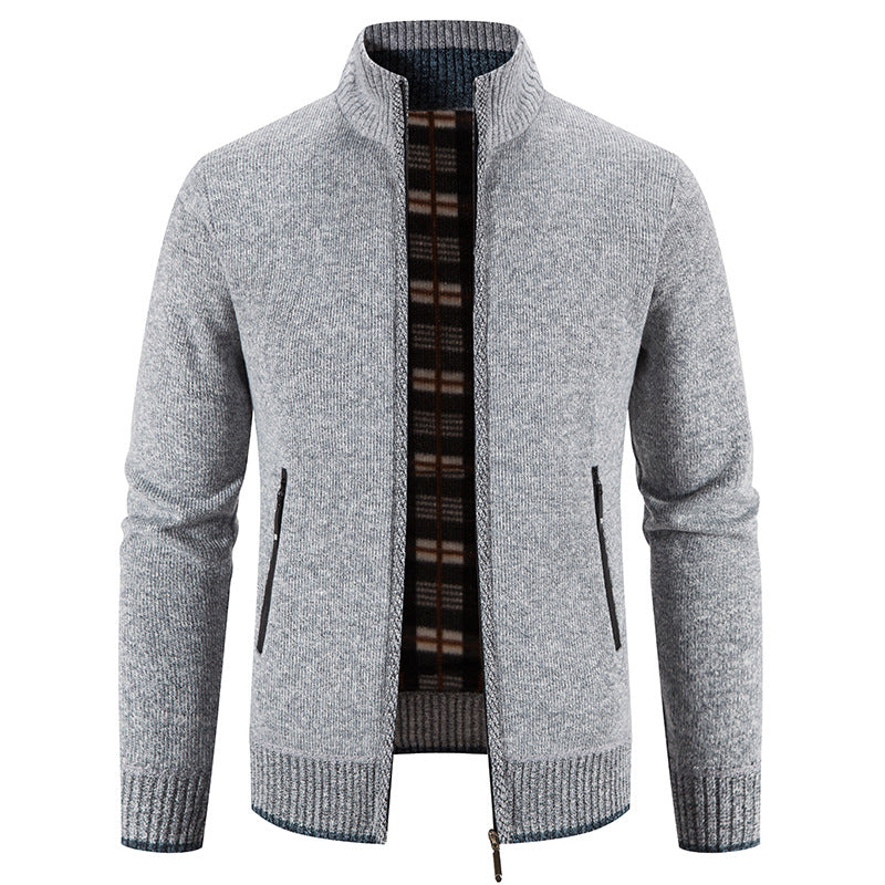 ❄️⛄️【M-3XL】Męski, swobodny, polarowy sweter rozpinany
