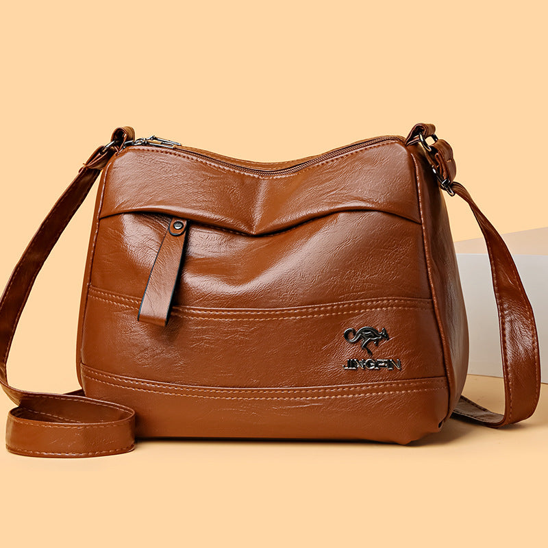 ✨️👜Nowy model, wielowarstwowa torba na ramię w stylu retro o dużej pojemności, modna i wszechstronna