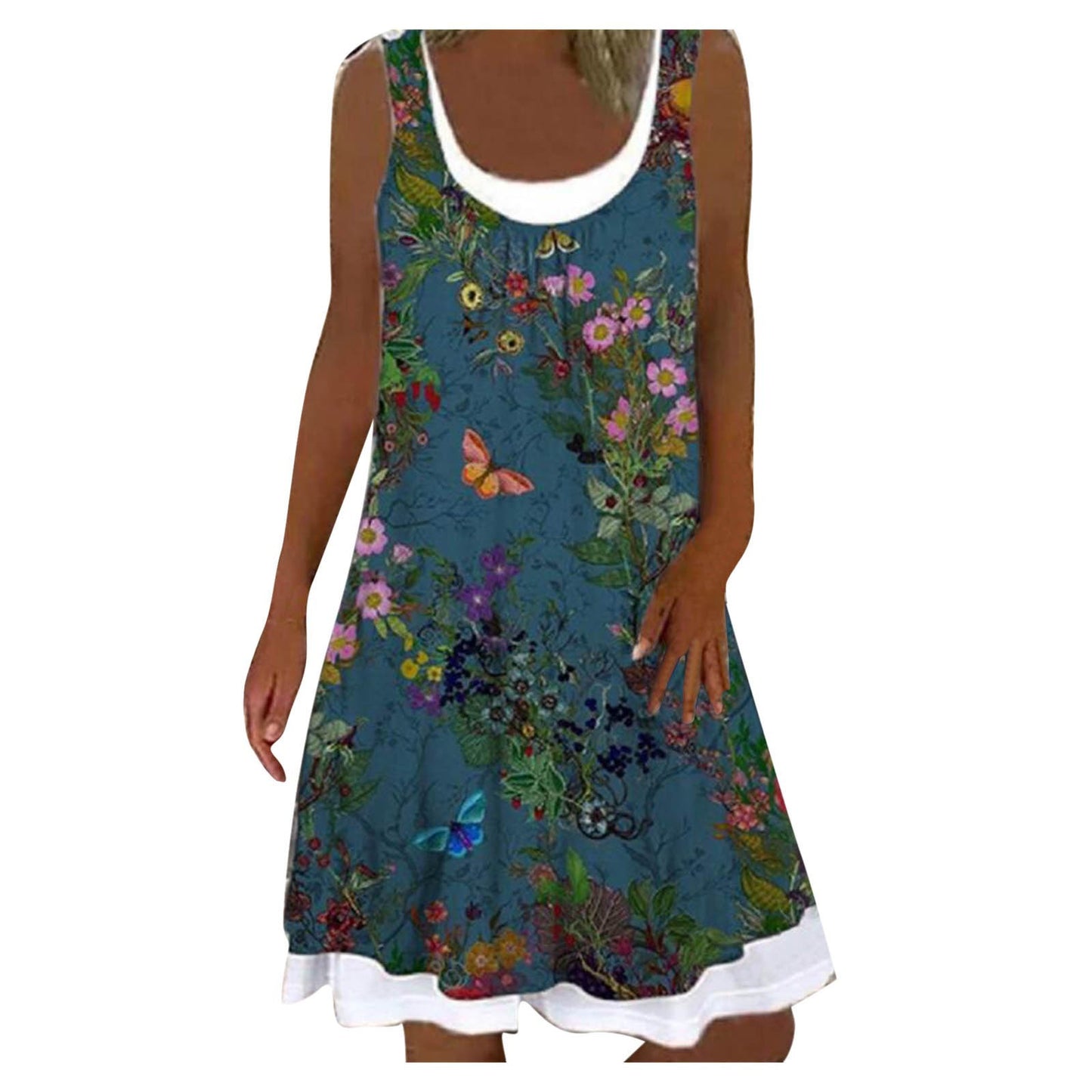 👗💖 【S-5XL】Nové dámské šaty velké velikosti s retro potiskem z roku 2026