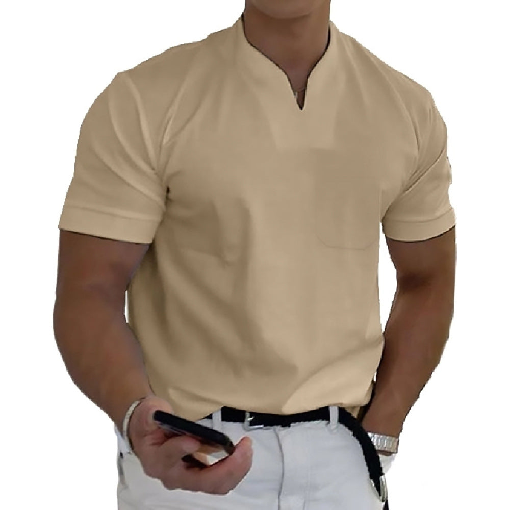 【S-5XL】👕2025 Męska letnia koszula z krótkim rękawem z bawełny typu Stretch