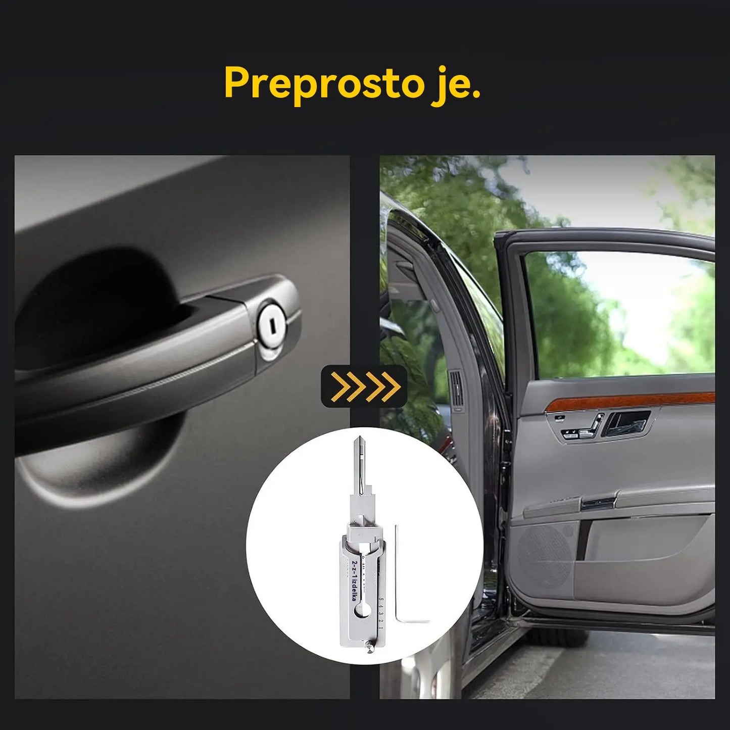 🔐Časovno omejena ponudba🔑 - 50 % popusta🔥Dekoder ključev iz nerjavečega jekla