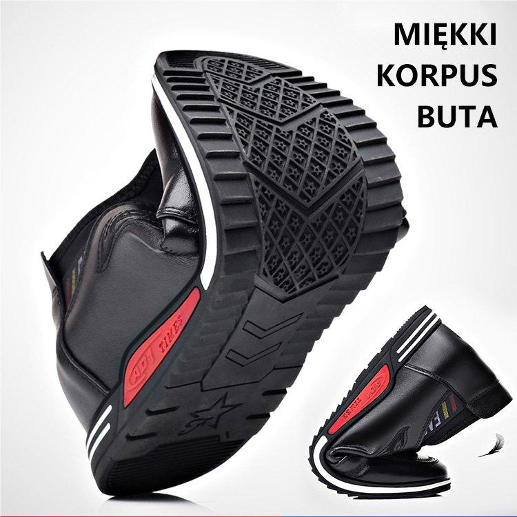 2024 męskie buty na co dzień zwiększające wzrost