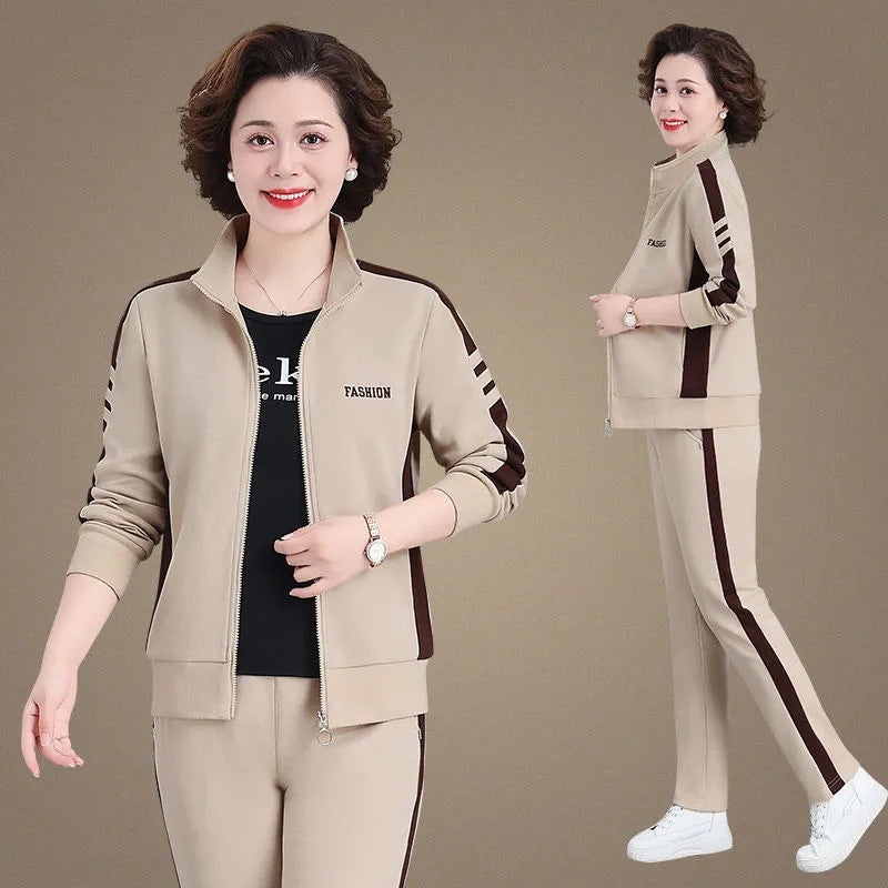 🥼👖【M-5XL】Jesienny nowy modny strój sportowy