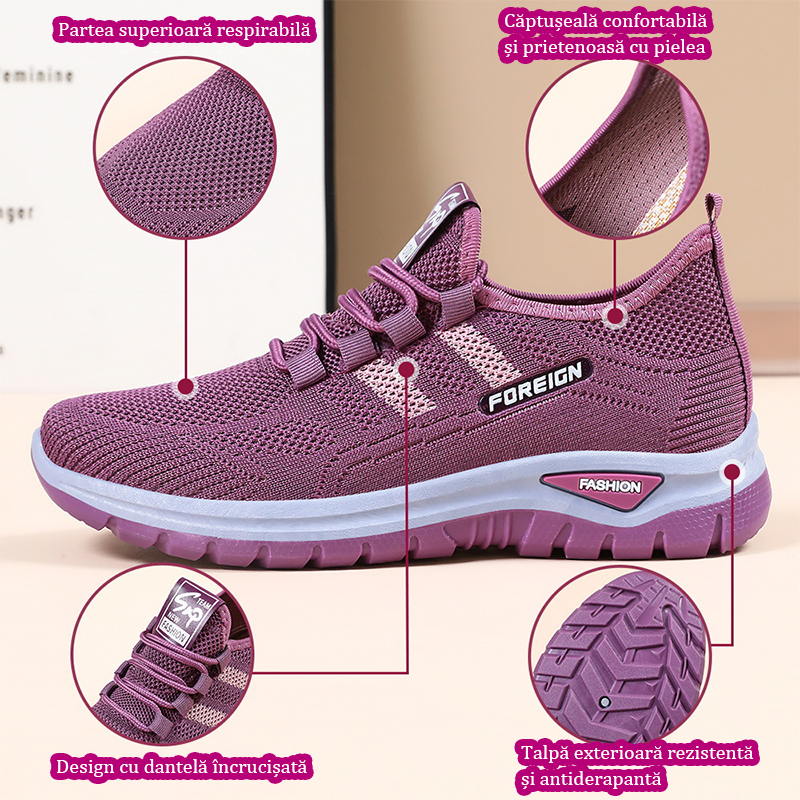 Nowe oddychające buty do chodzenia po świeżym powietrzu z siateczki