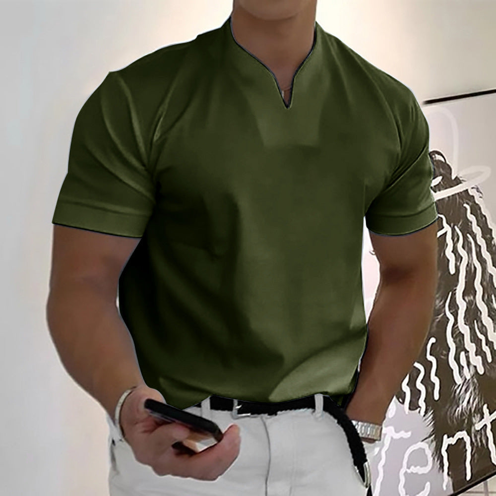 【S-5XL】👕2025 Męska letnia koszula z krótkim rękawem z bawełny typu Stretch