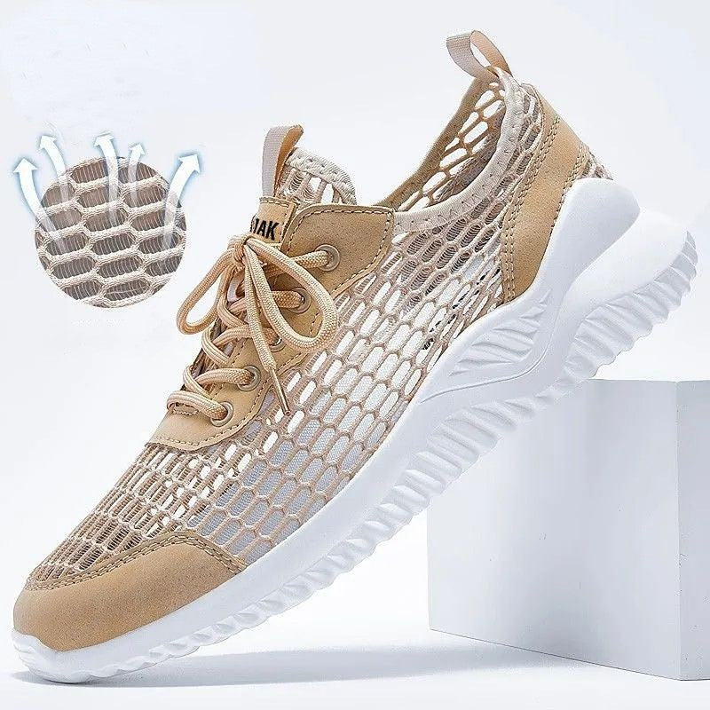👞【39~44】Nowe, lekkie, oddychające i wszechstronne buty sportowe z dużymi dziurami