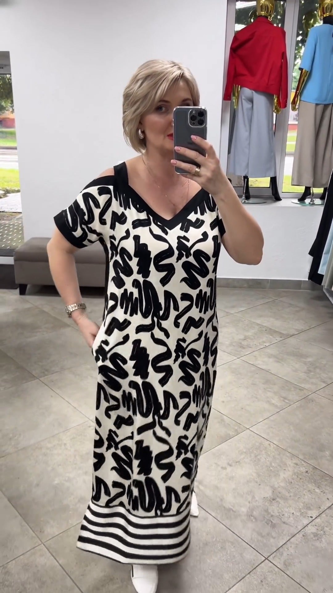 【🔥Najlepiej sprzedające się】👗Nowa modna sukienka, klasyczny design, elegancka i prosta
