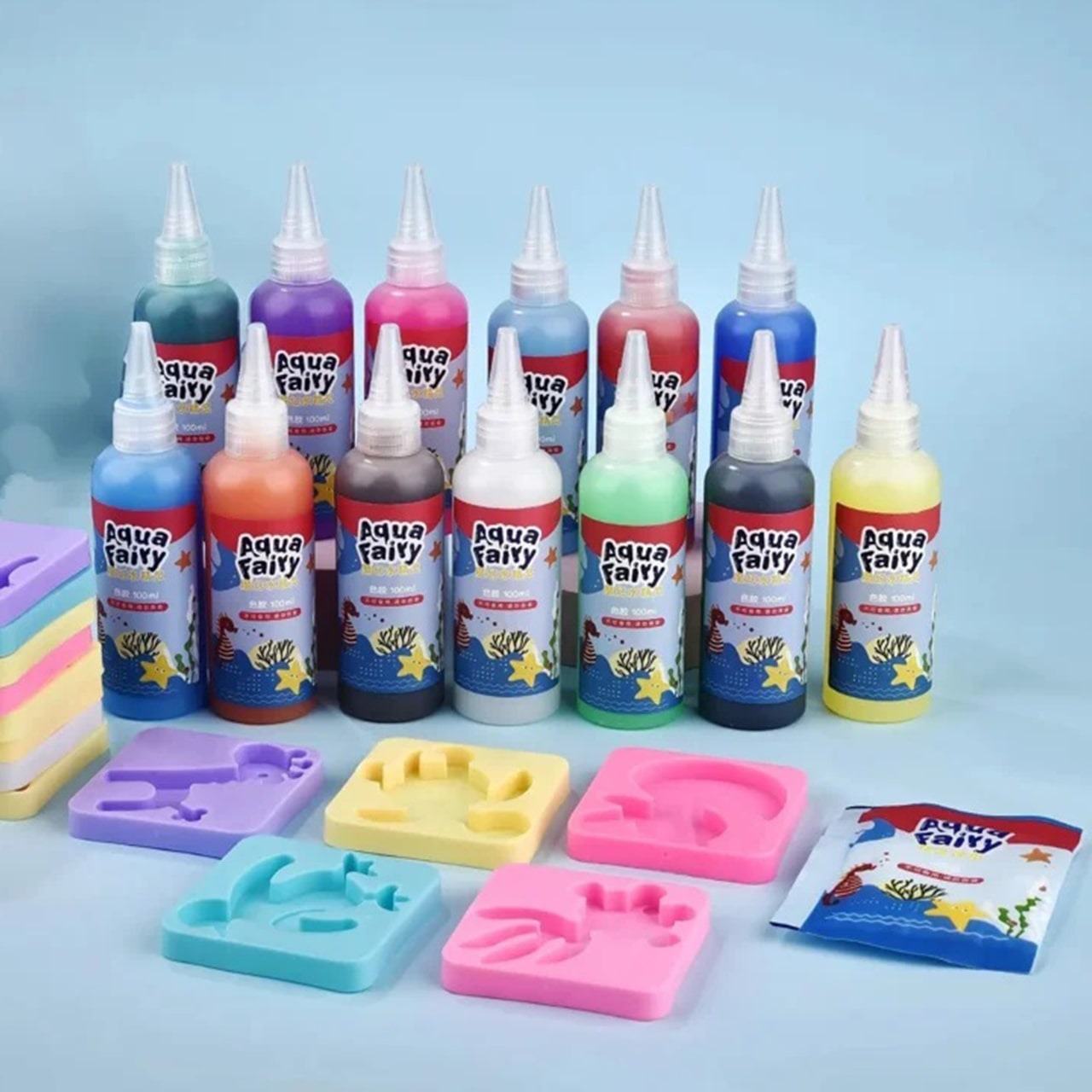 🎨 【Ograničena ponuda -50%】 Kreativni dječji set igračaka 【6 boja + 24 oblika】