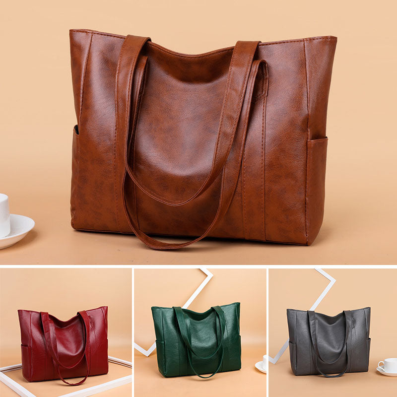 Limitovaná zľava 43% 👜 Nová módna dámska kožená taška cez rameno✨ Ležérna veľká kapacita✨