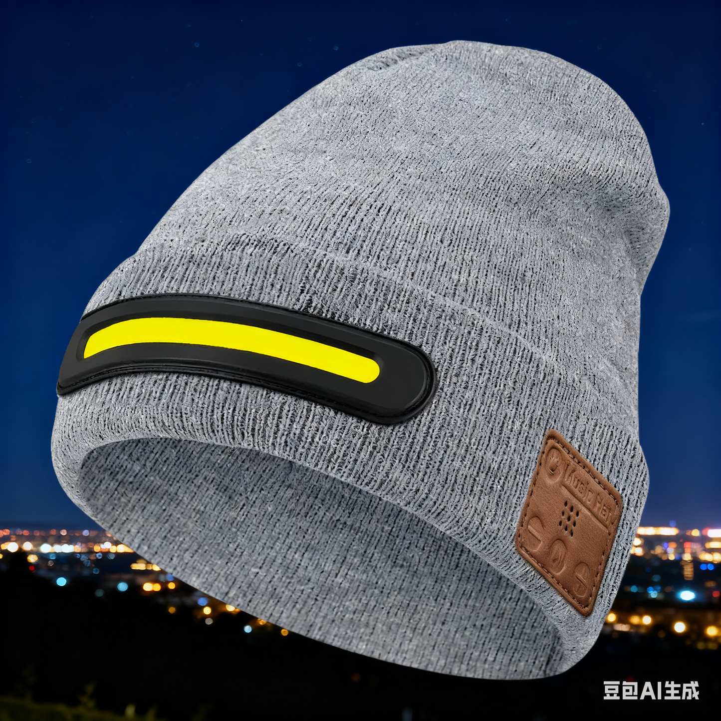 🔥Kúpte 1 a dostanete 1 zadarmo🔥🧢Nabíjateľná LED čiapka s Bluetooth,Zostaňte v teple💡