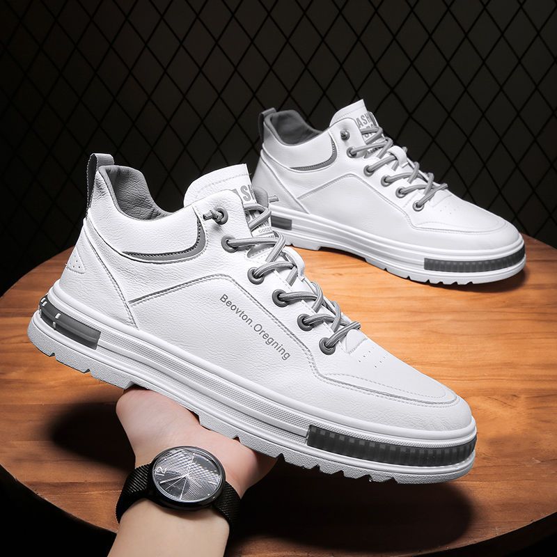 🔥【50% off】👟【39-44】2025 oddychające, skórzane, męskie, płaskie buty biznesowe