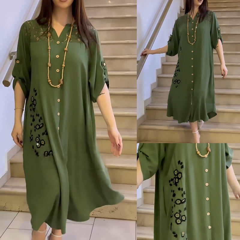 【🔥Top Sale】👗Nowa modna sukienka, klasyczny, elegancki i prosty design