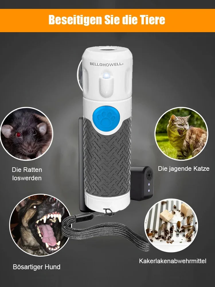 👪Ten ultradźwiękowy odstraszacz psów może chronić Ciebie i Twoją rodzinę!