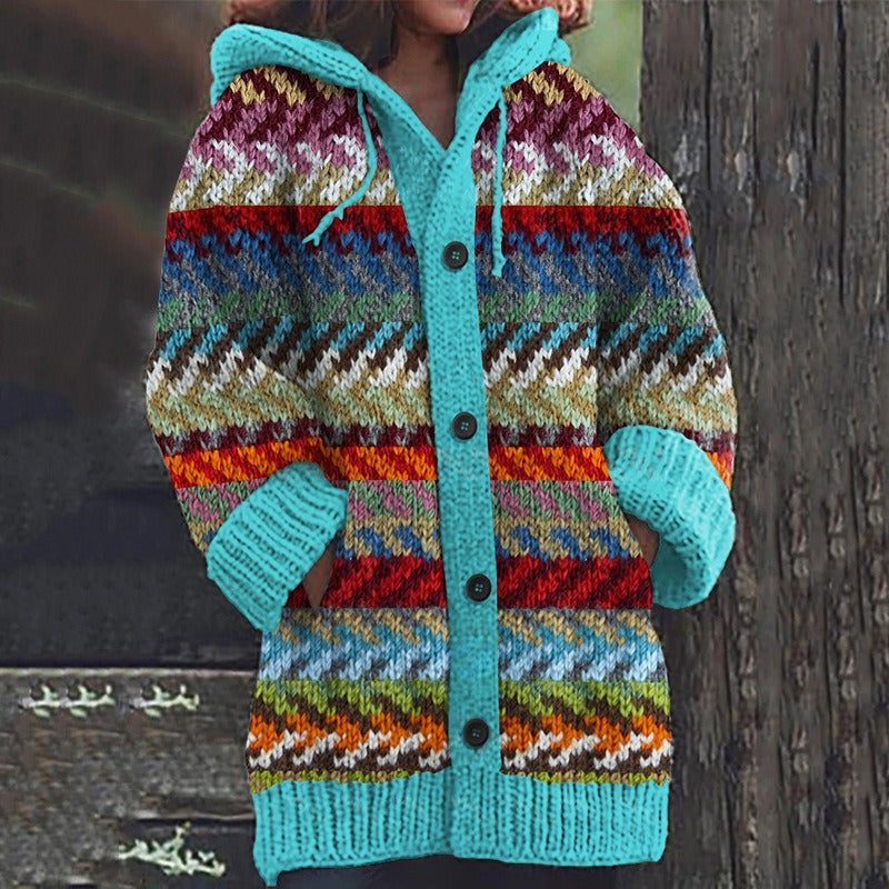 🥰Nowa, komfortowa, retro sweter rozpinany