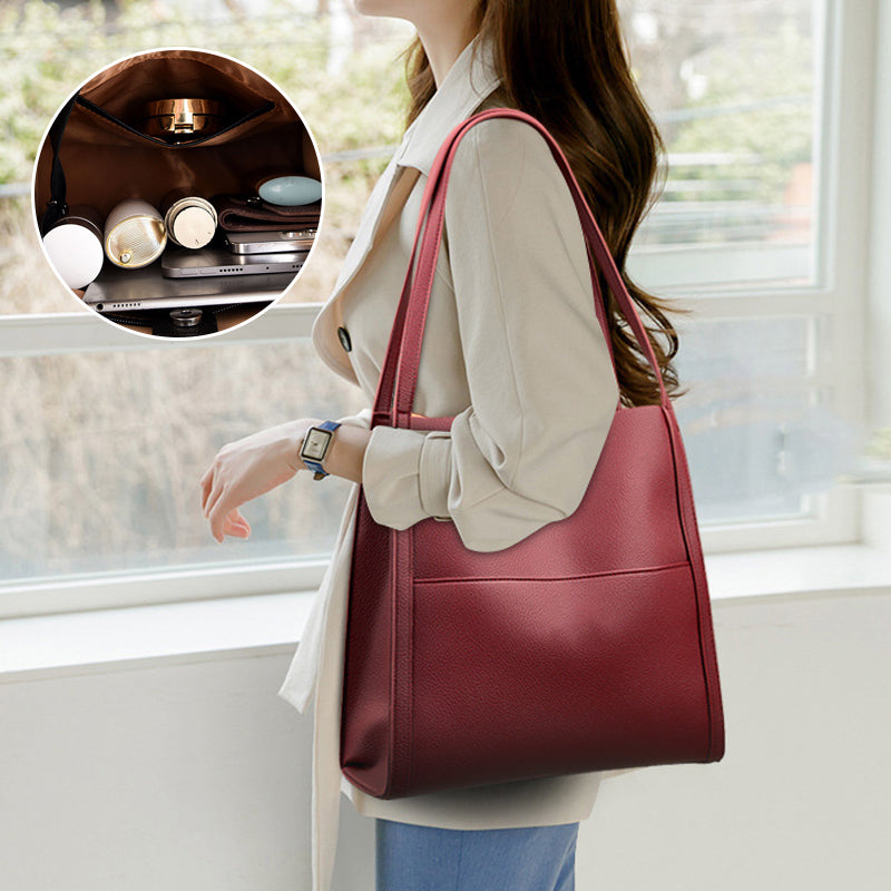 🔥👜👜【45% OFF】2024 jesienna i zimowa torba na ramię z miękkiej skóry o dużej pojemności