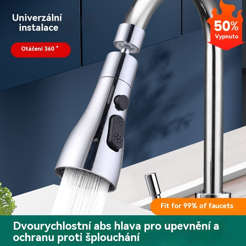 🔥【Koupit 1 a získat 1 zdarma】🚰🔥Otočná prodlužovací tryska kohoutku o 360°