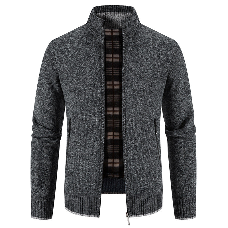 ❄️⛄️【M-3XL】Męski, swobodny, polarowy sweter rozpinany