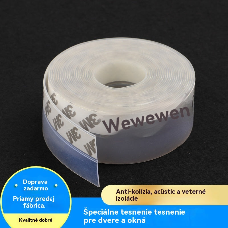 【Kúpte 2 a získajte 2 zadarmo】 🚪 PVC tesniace pásky na spodnú časť dverí – prachotesné a vetruodolné