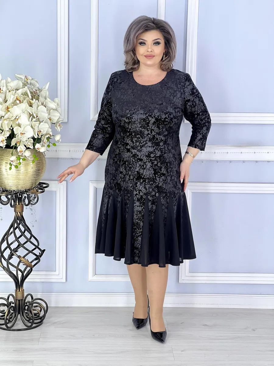 👗🎉【S-5XL】2025 nowa szlachetna i modna spódnica rozkloszowana