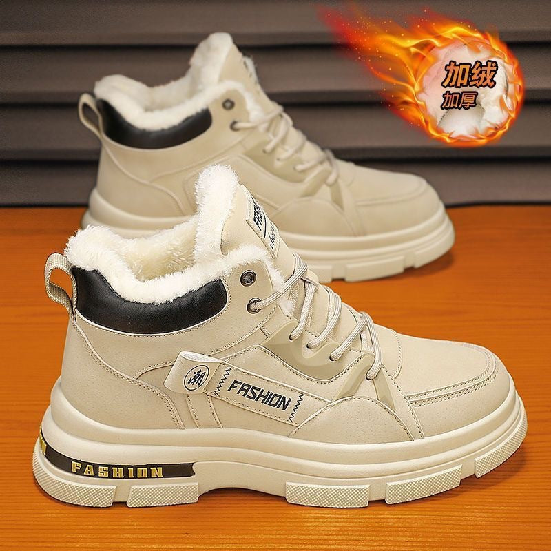 🔥🔥👞2024 nowe męskie zimowe, pogrubione, aksamitne, ciepłe buty Martin