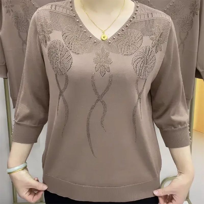 【M-5XL】2024 nowy modny zimowy sweter lodowy jedwab