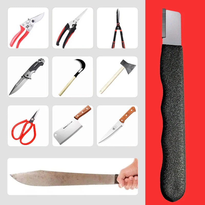 🔪Vásárolj 1-et, kapsz 2-t ingyen✨ Hordozható kés- és ollóélező – Másodpercek alatt helyreállítja az élességet 💥