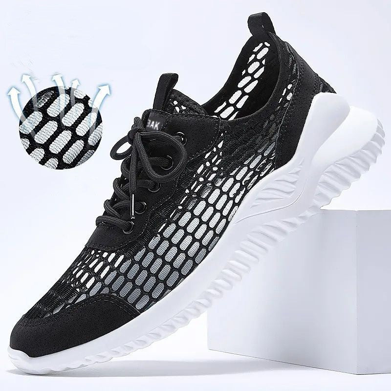 👞【39~44】Nowe, lekkie, oddychające i wszechstronne buty sportowe z dużymi dziurami