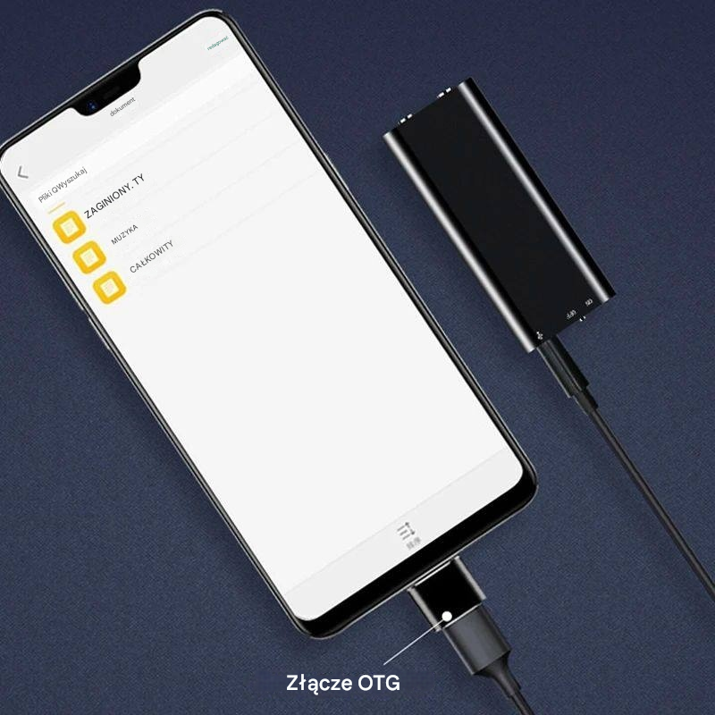 🔴【32GB】Miniaturowy dyktafon z inteligentną funkcją aktywacji głosem