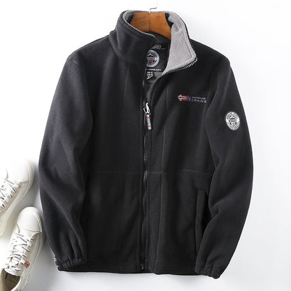 ❄️🧥【S-3XL】Kurtka Zimowa Męska Dwustronna, Ciepła, Luźna, z Bawełny/Wełny, Idealna na Chłodne Dni